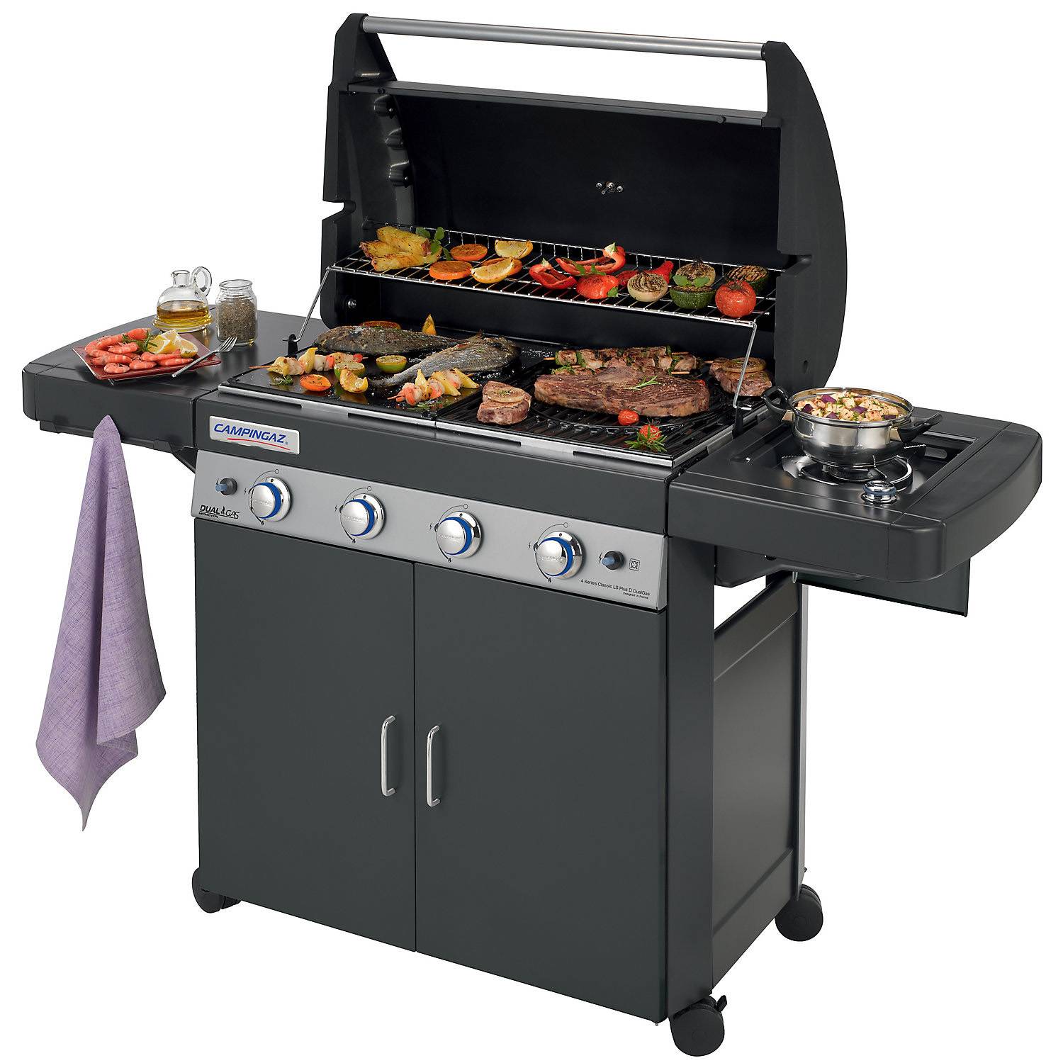 Barbecue dualgas 4 series class.lsplusdark dg - 5