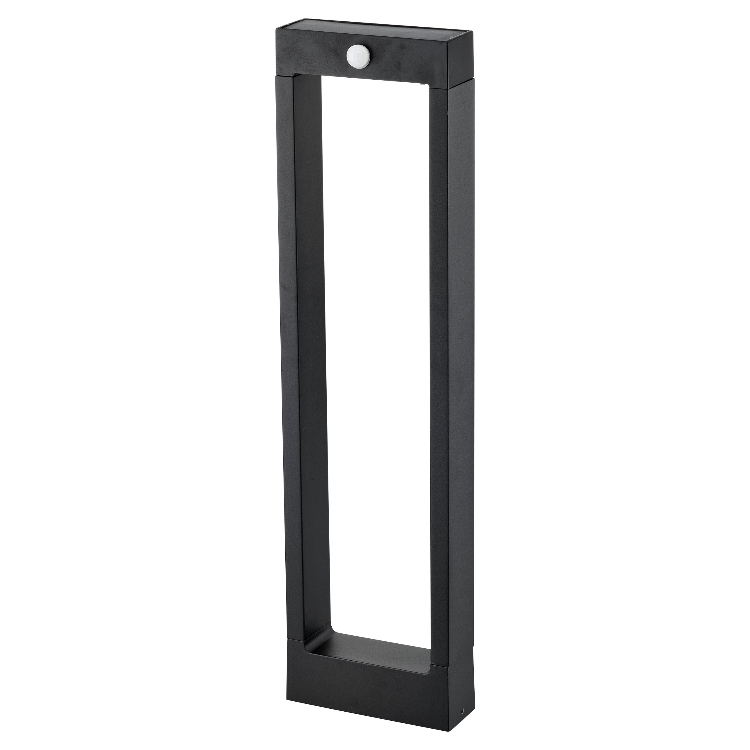 Lampa ogrodowa LED Rio solar PIR 1W 60cm IP54 4000K stojąca zewnętrzna czarna MasterLED