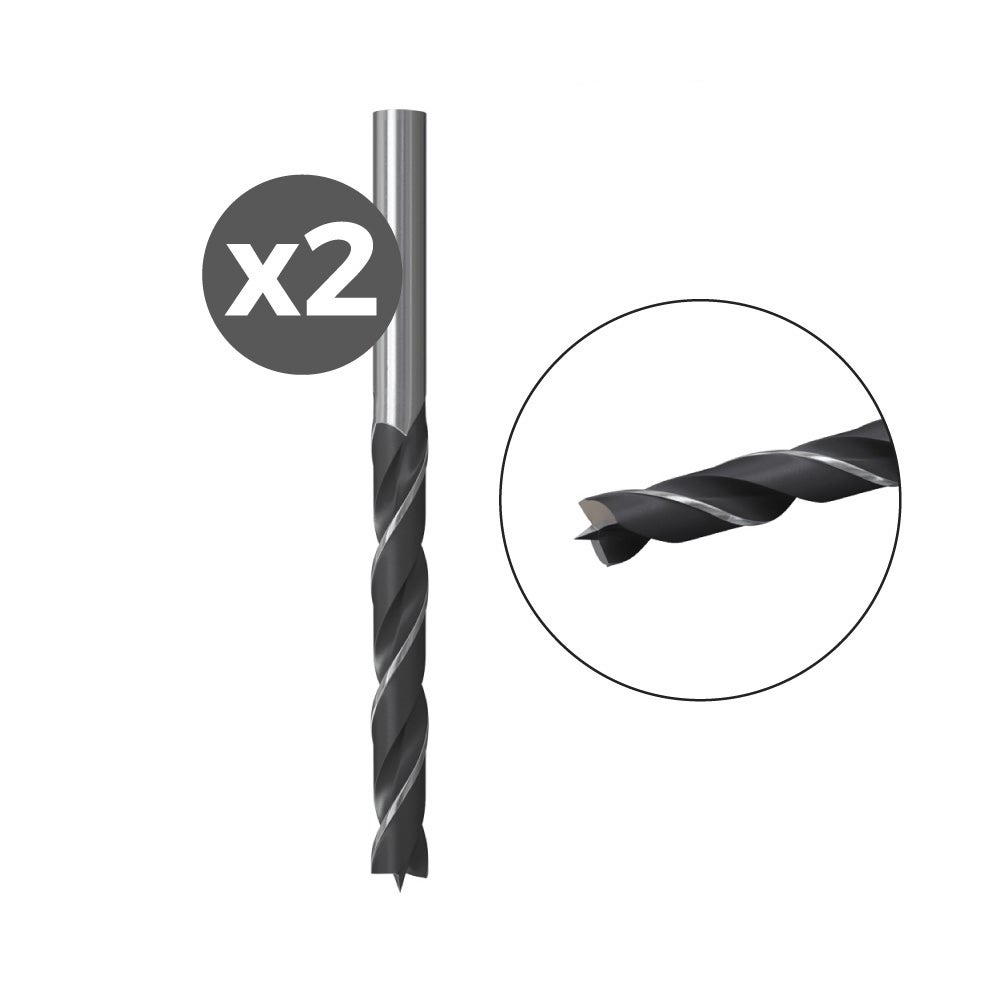 Pack de 2 forets à bois hb 4 / 2k 530634 fischer. - 3