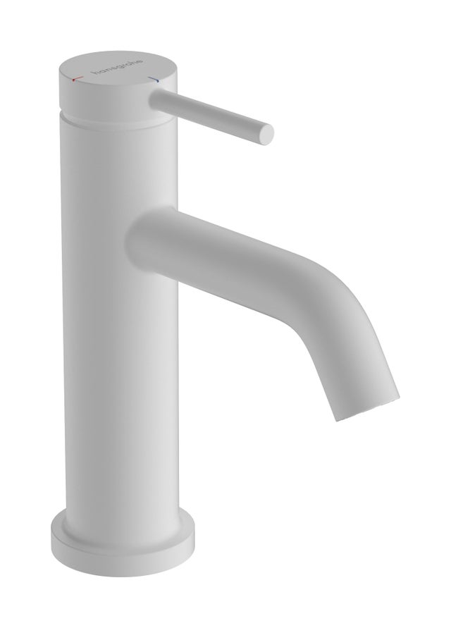 hansgrohe Tecturis S Mitigeur monocommandé pour lavabo, ComfortZone80, avec vidage, CoolStart, saillie 108mm, 73305700, Farbe: blanc mat