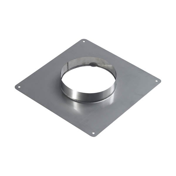TEN - Plaque d'etancheite inox 350x350 ø100-110 - 096110
