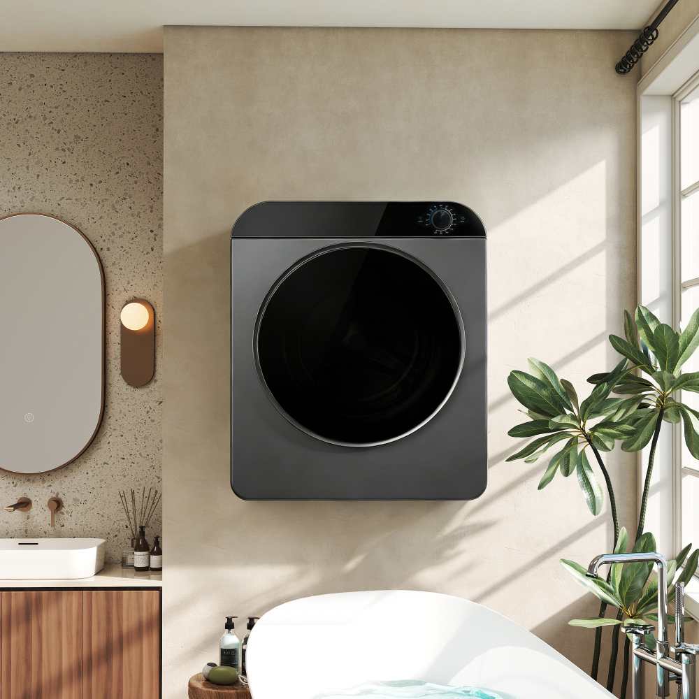 Secadora de alto desempenho 5 kg com tambor inox, aquecimento cerâmico PTC, 4 programas e desinfeção para roupa familiar - 2