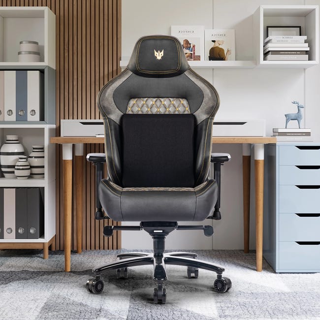 COLAMY Sedia da ufficio ergonomica in rete, con schienale alto e poggiatesta regolabile, bracciolo 4D, sedile scorrevole, blocco inclinabile, supporto lombare, grigio COLAMY Sedia da ufficio ergonomica in rete, con schienale alto e poggiatesta regolabile, bracciolo 4D, sedile scorrevole, blocco inclinabile, supporto lombare, grigio