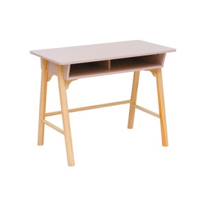 Mobile Zoe Scrittoio bianco opaco da 102x50x80h cm e 5 cassetti