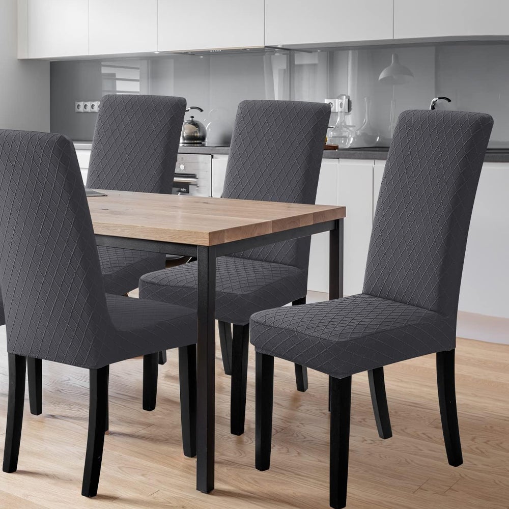 Set Di 4 Coprisedie Elasticizzati Jacquard - Impermeabili E Lavabili - Foto 7