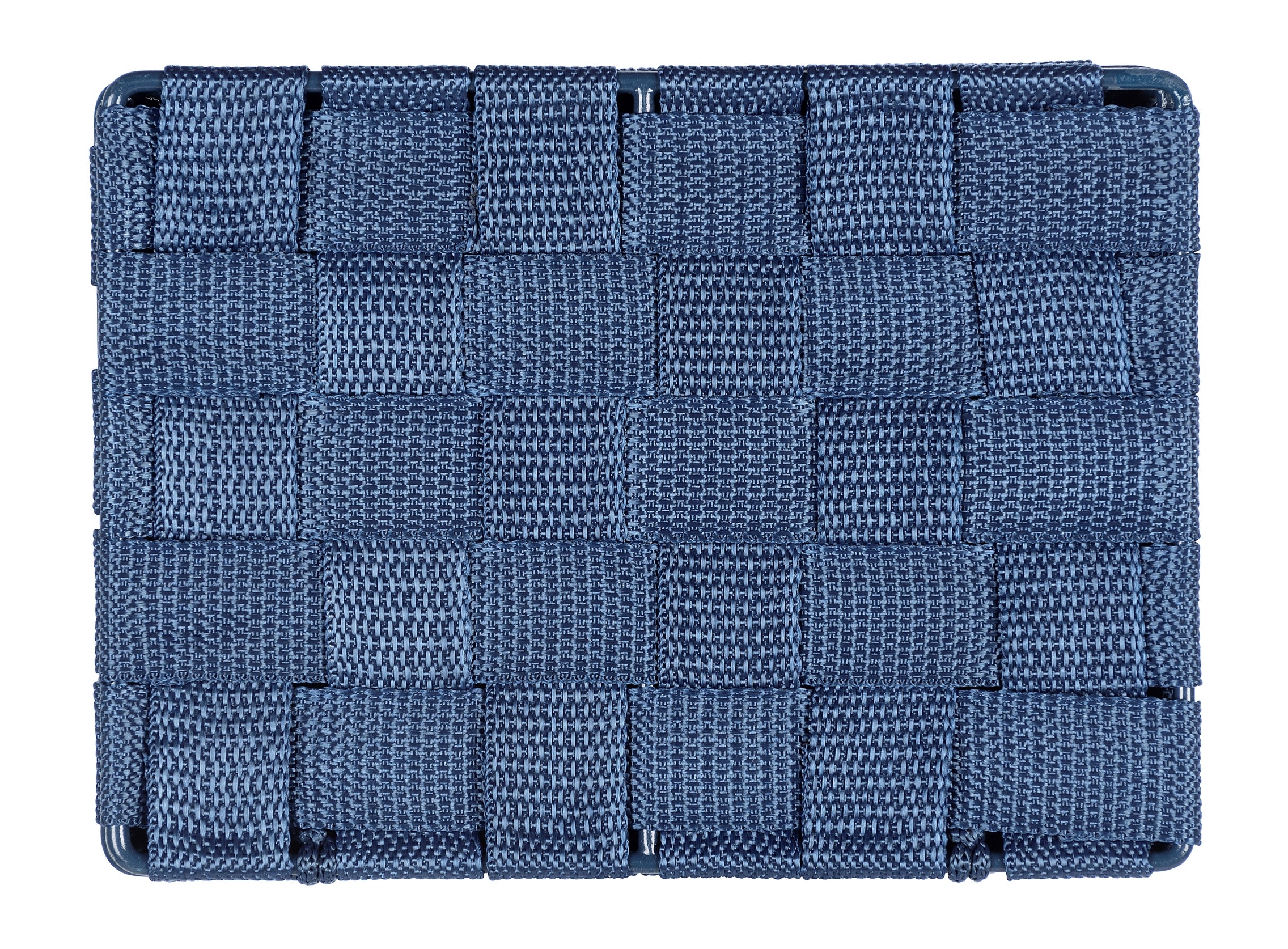 Panier De Rangement Adria Avec Couvercle Bleu Foncé - 3