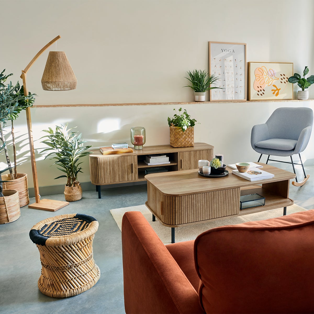 Table basse 2 portes 