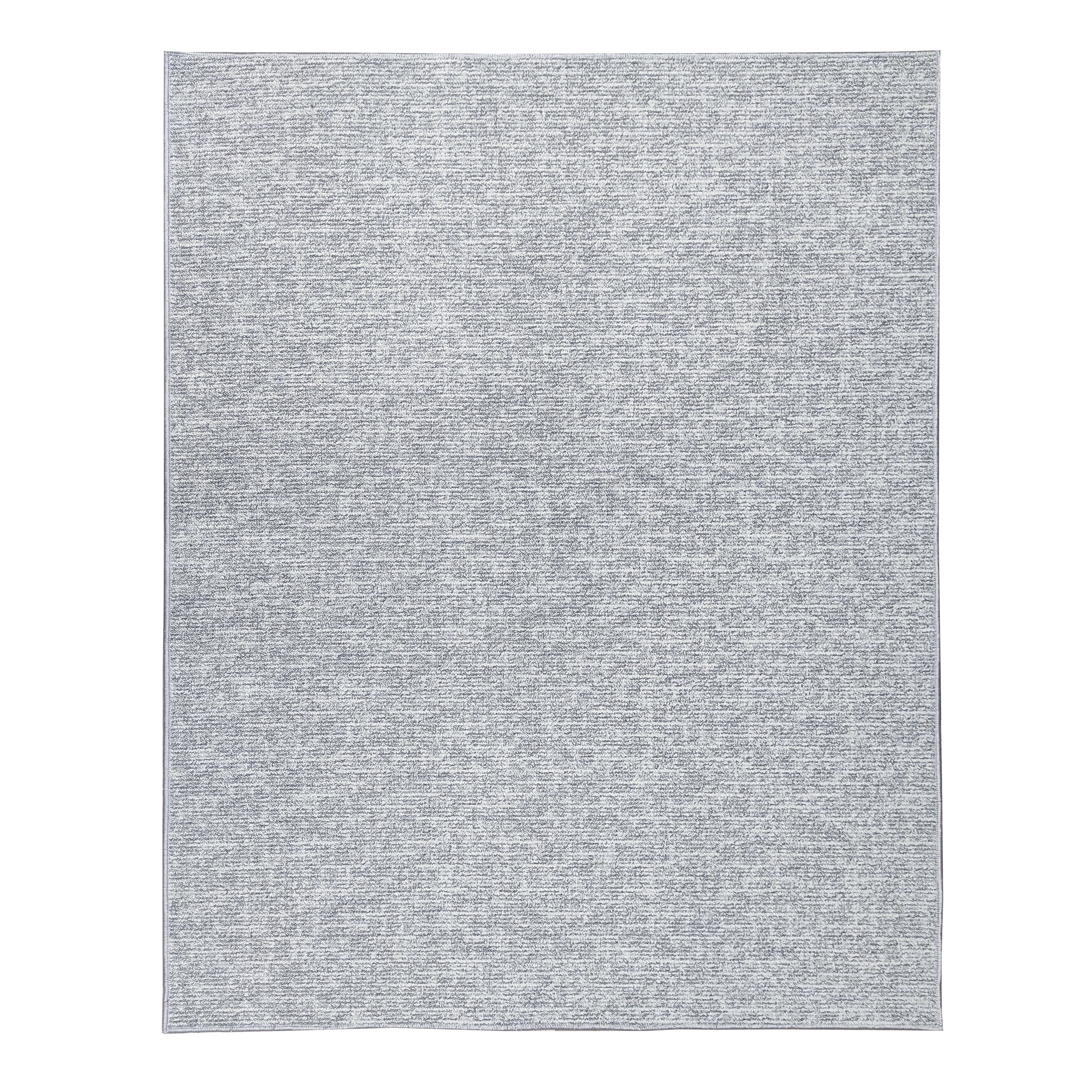Alfombra amoeiro plata, tadi &imperio 1979, grande lisa , rústica efecto yute natural sin pelo , nudos,200x250 cm
