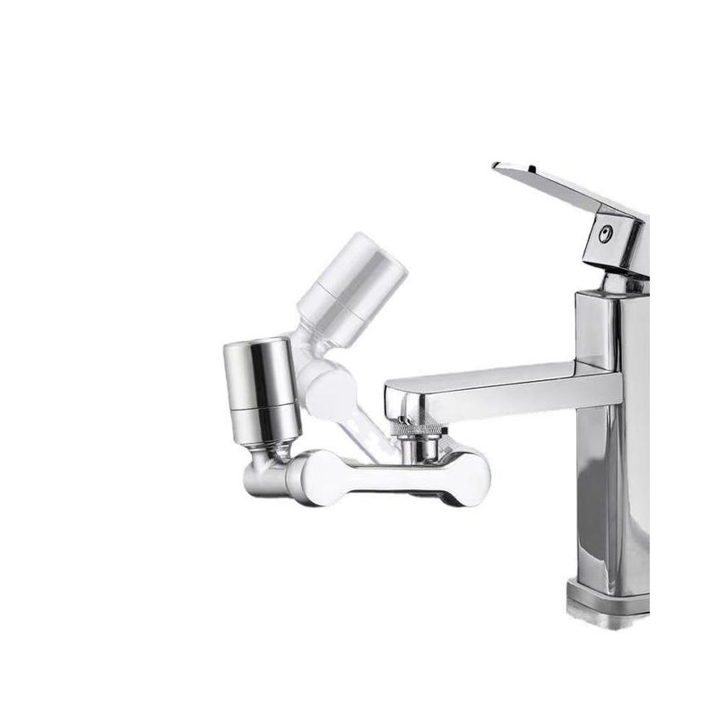 Wielofunkcyjny, chowany regulator kranu z obrotem o 1080°, perlatorem i adapterem 2-trybowym (kran nie jest dołączony)