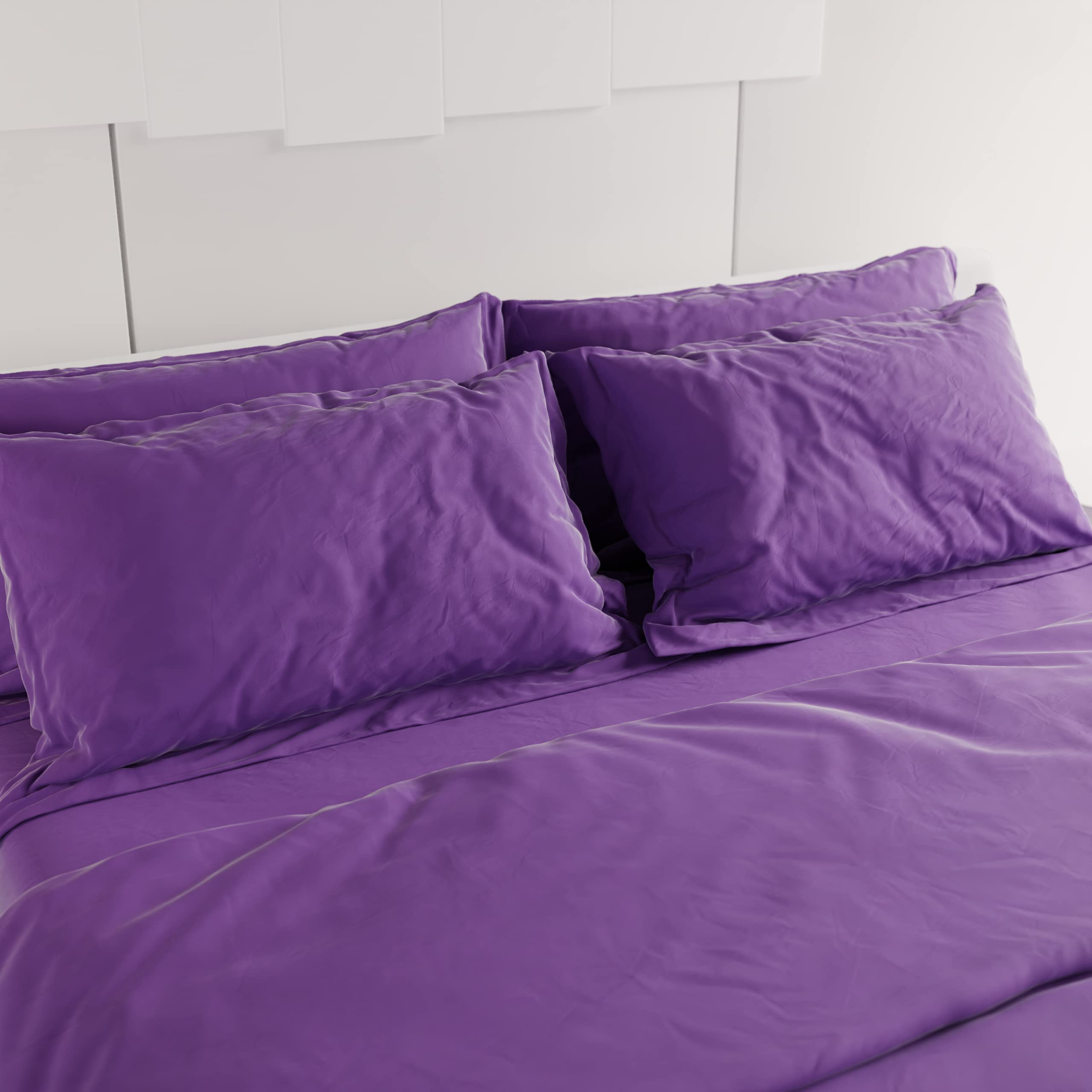 PETTI Artigiani Italiani - Coppia di Federe Cuscino 50x80 cm in Microfibra, Cuscini Arredo Camera da Letto, Divano, Set 2 Fodere Copricuscino, Federa - 4