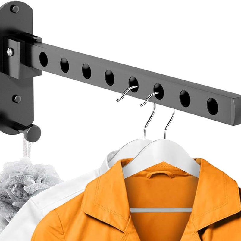 Suszarka ścienna składana suszarka na pranie na zewnątrz obrotowa składana suszarka pranie wieszak ścienny składany wieszak ubrania montażu ścianie