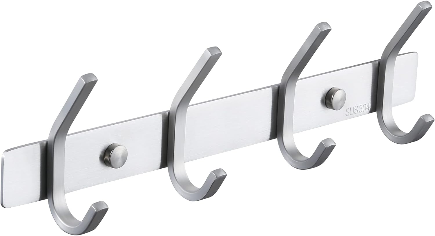 Crochet de vestiaire Inox Support mural Patères 32-72 MM Crochet de vestiaire Inox Support mural Patères 32-72 MM