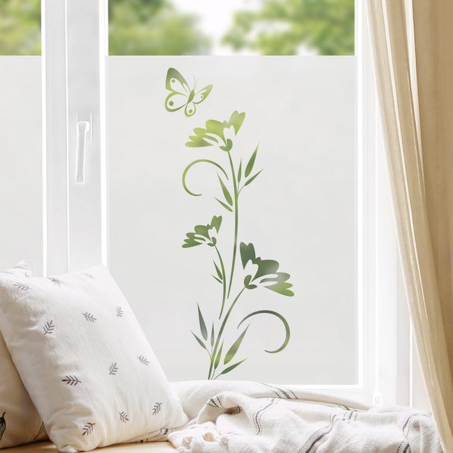 Pellicola per vetri privacy - Pellicola statica - 44 x 100 cm - Pellicola oscurante per vetri smerigliati | Leroy Merlin Pellicola per vetri privacy - Pellicola statica - 44 x 100 cm - Pellicola oscurante per vetri smerigliati | Leroy Merlin