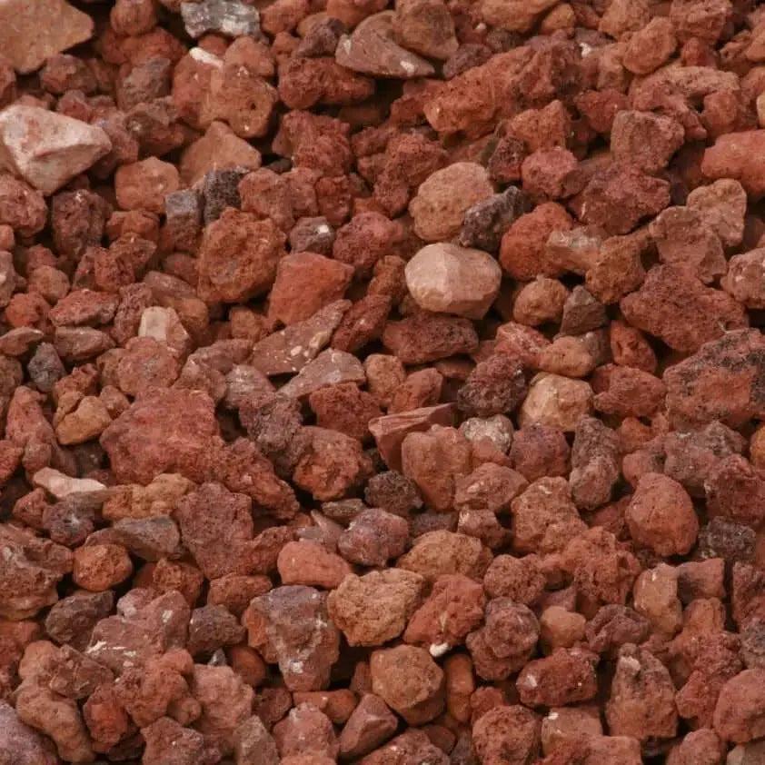 Grava Volcánica Roja Saco 20 L. / 25-50 mm - 6