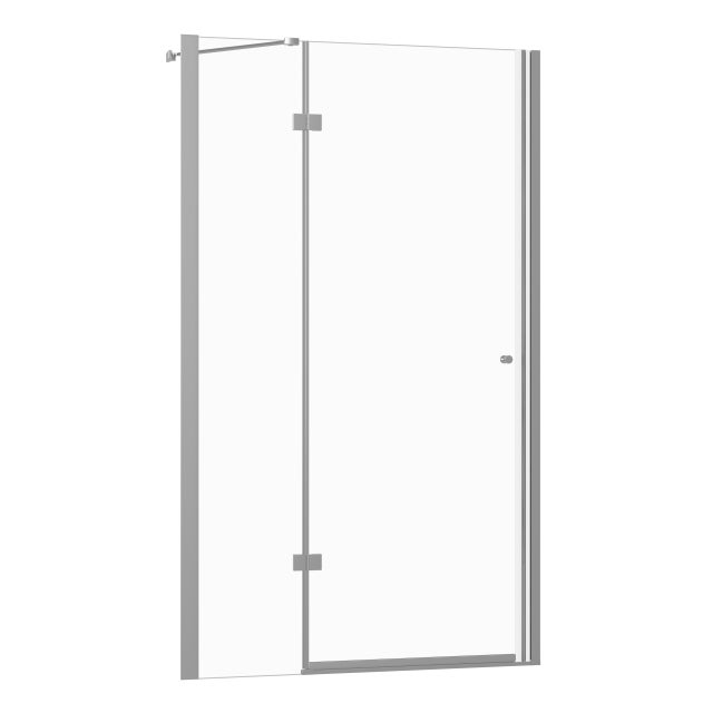 Drzwi prysznicowe uchylne ISALO SEVANTE 110 cm chrom 1 szt.