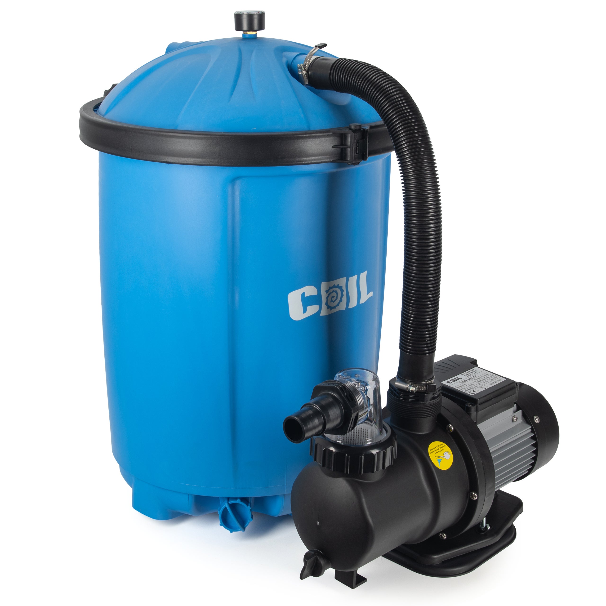 COIL Pompa piaskowa do basenu Bestway Intex. wydajność 8500l/h + kulki filtracyjne Aquallon 925g - 5