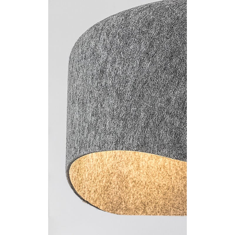 Lampa podłogowa stojąca Farelia czarno-popielata 1xE27x10W wym: 175 x 40 x 40 cm metal Rabalux