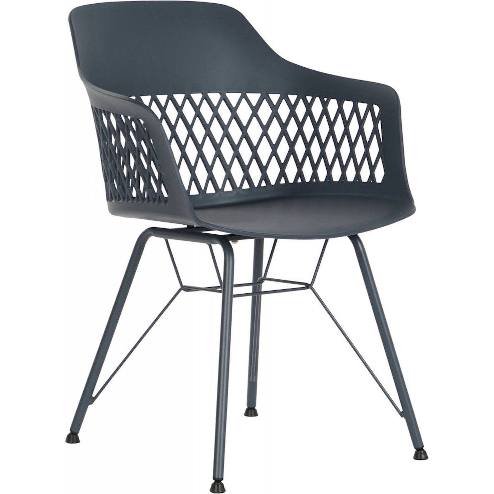 Poltrona Impilabile Grand Soleil S6625J Boheme Greenpol - Design Moderno, Materiale Jute Marrone, Dimensioni 53.5x57x89 Cm