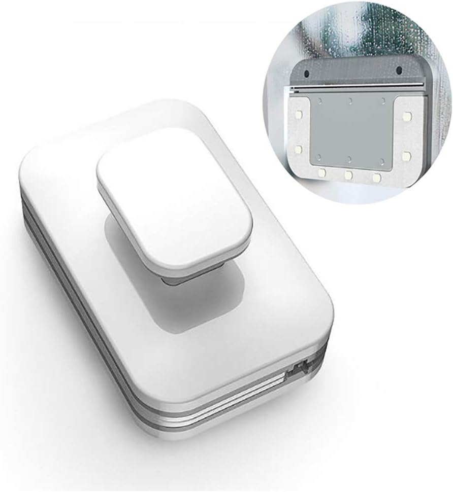 Nettoyeur De Vitres Magnétique Double Face - Pour Fenêtres Épaisses, Double Vitrage | Nettoyage Sécurisé Sans Traces