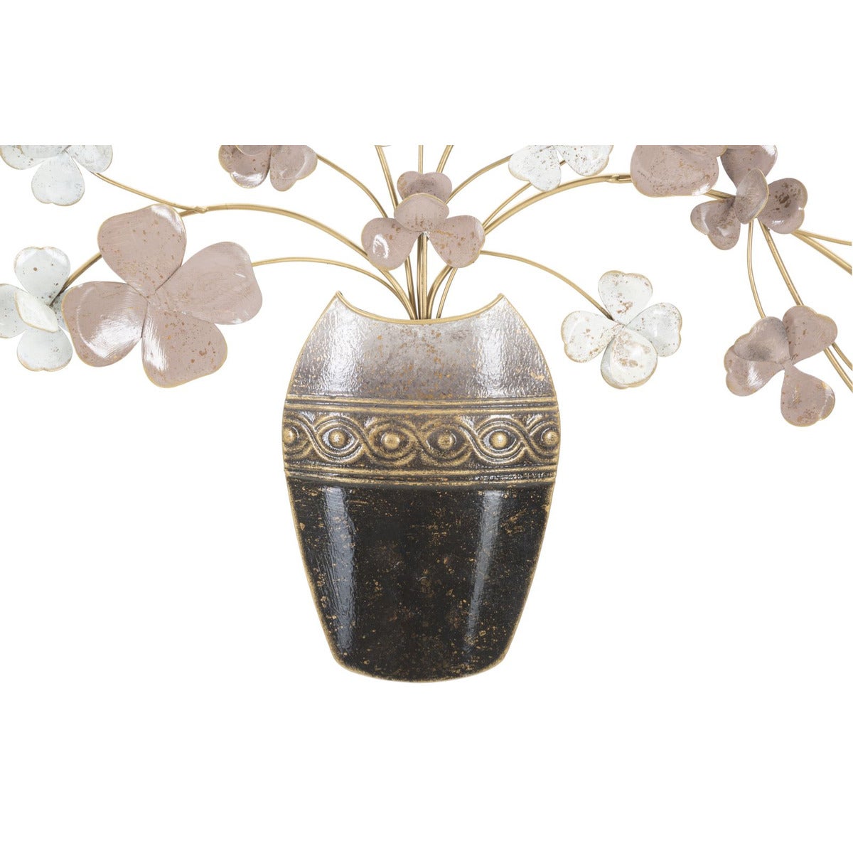 Décoration 3D en Métal Fleurs 35, Métal, Multicouleur, Seven Design - 2