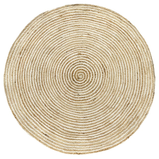 HAMID -Tapis de jute Bagdad 120x120