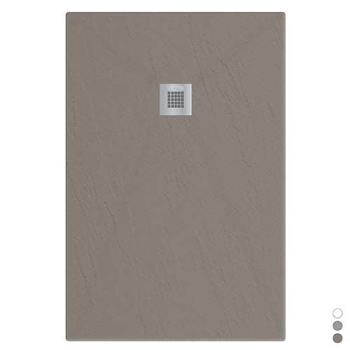 RECEVEUR DE DOUCHE MOD. RECTANGULAIRE Ecstasy Tourterelle Gris - 90 x ...