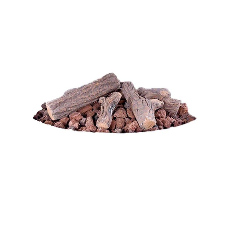 Tempo Style - Kamienie lawowe i drewno