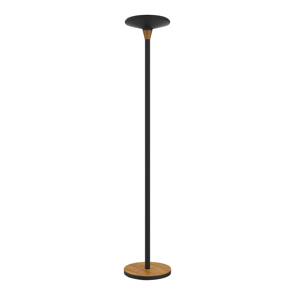 Lampa stojąca Unilux Baly Bamboo ściemniacz dotykowy neo-retro