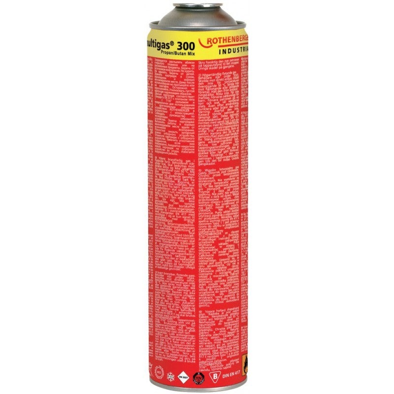 Rothenberger Cartuccia Gas Combustibile Multigas 300 DUOPACK - Per Attrezzi Professionali - Foto 6