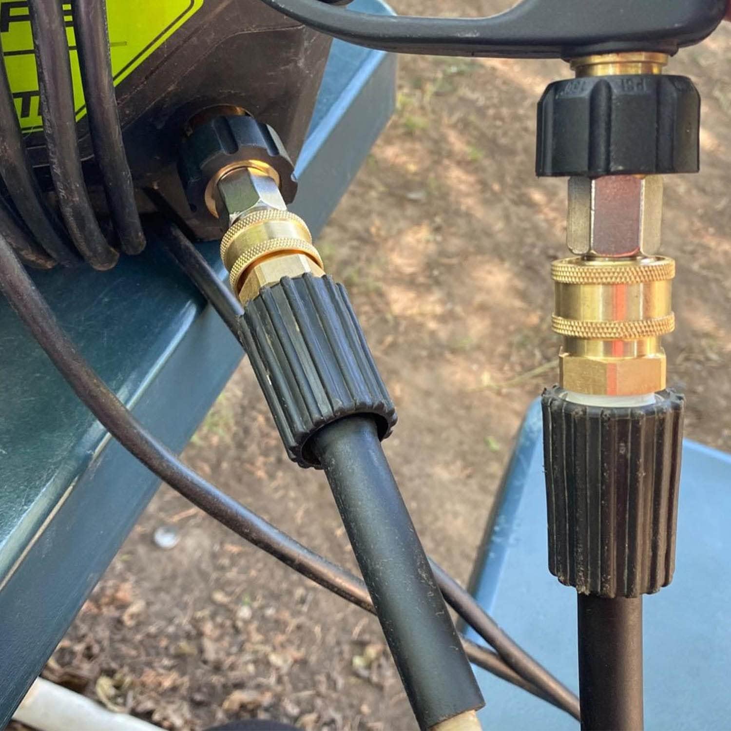 Zestaw przyłączeniowy, adapter mosiężny 1/4