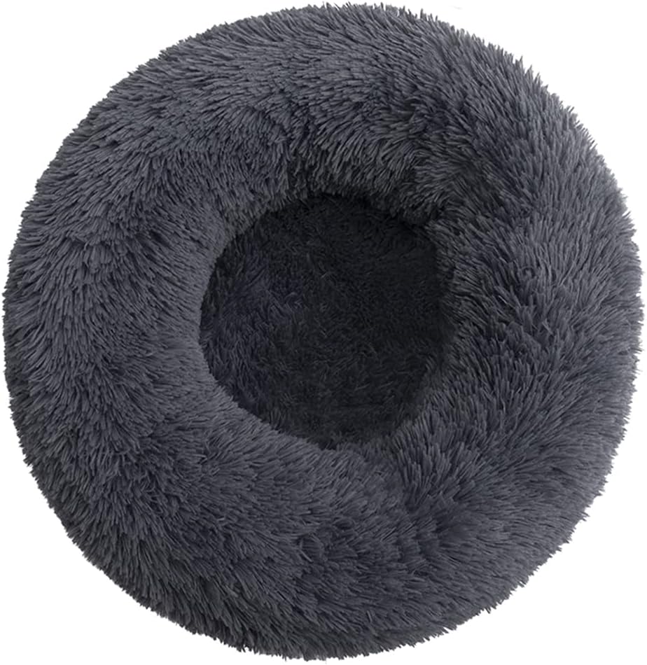 Poduszka dla psa ciepła - 1 szt. - Rozmiar M - 60 cm (powierzchnia do leżenia 45 cm*1) - ciemnoszary