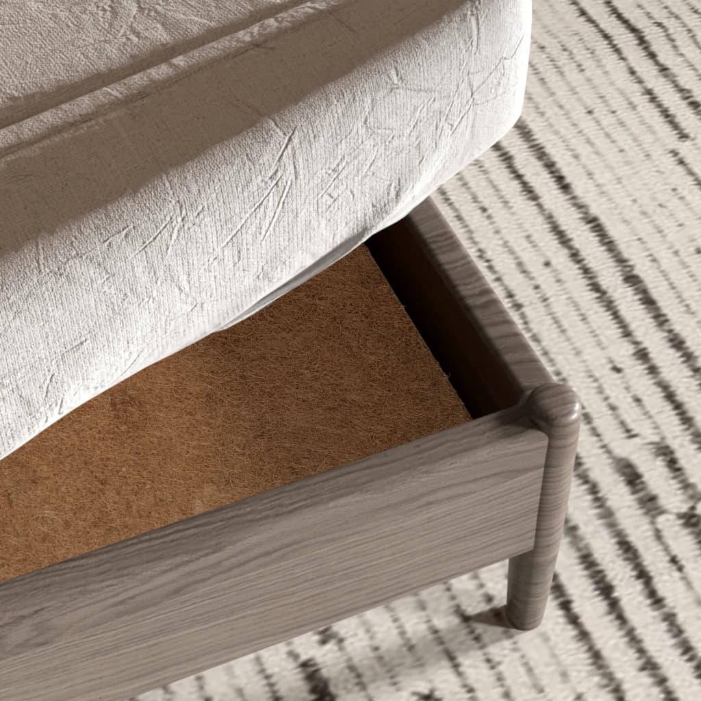 Couvre-matelas 70x200 cm fibre de coco vidaXL - 2