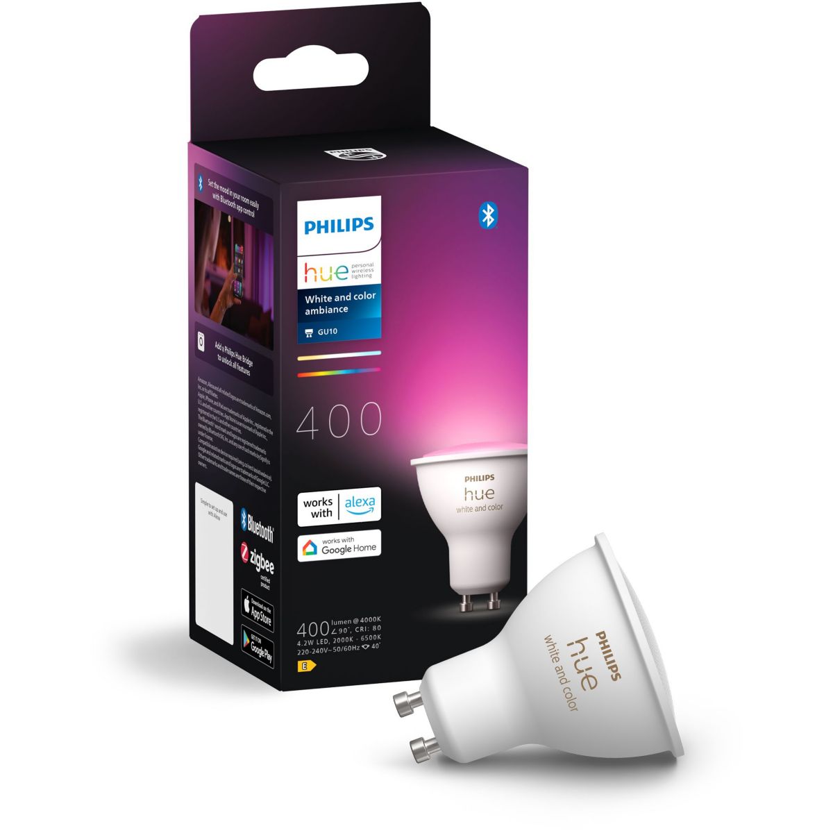 HUE WHITE COLOR AMBIANCE GU10 35W