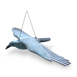 Ulisem Spaventapasseri Corvo, Statuina Decorativa Spaventapasseri Corvo Volante Per La Difesa Dai Piccioni Statuina Per Giardino Degli Uccelli Nero 89020645