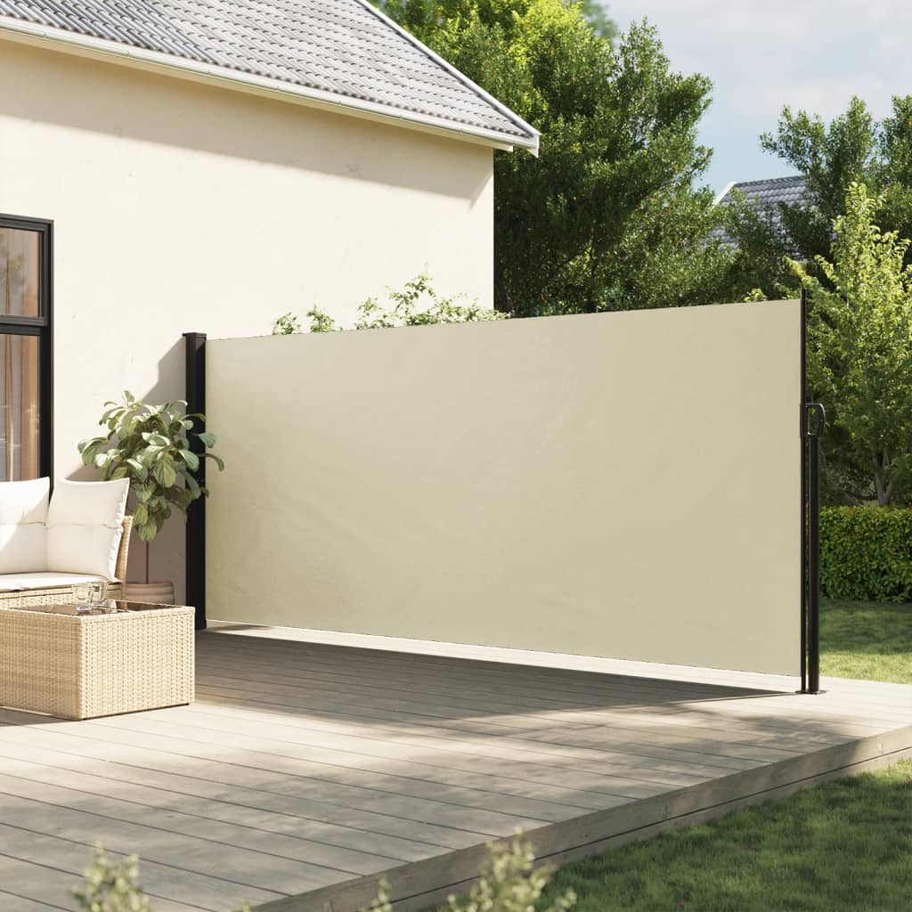 Auvent vidaXL Auvent latéral rétractable Bleu 120 x 600 cm