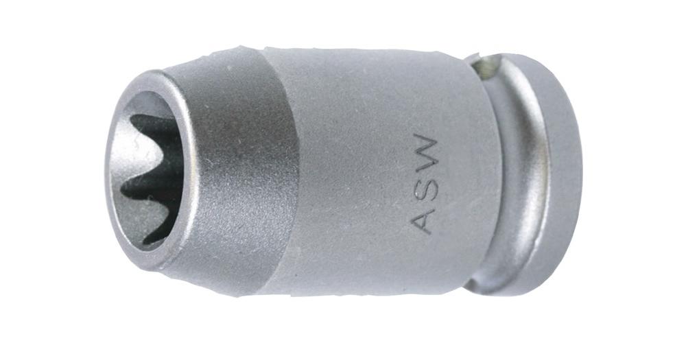ASW Jeu d'emb.de clé à douille forte démult. 720 E 1/2 po. E 12 38 mm ...
