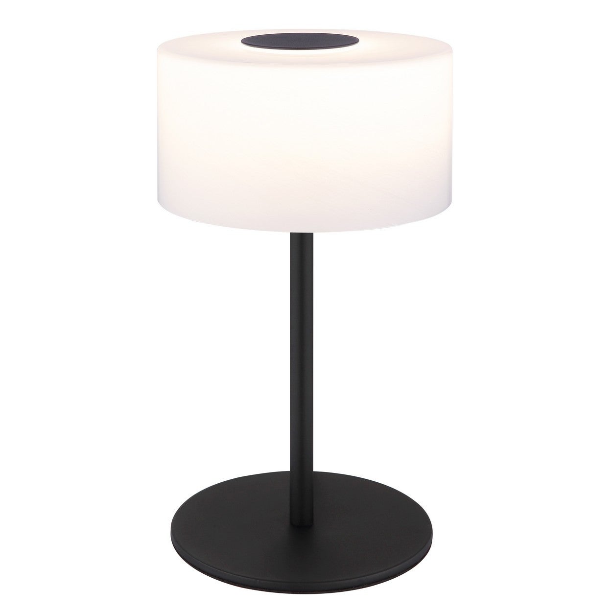 DSI Lighting Lampe de table en laiton antique et verre transparent 18