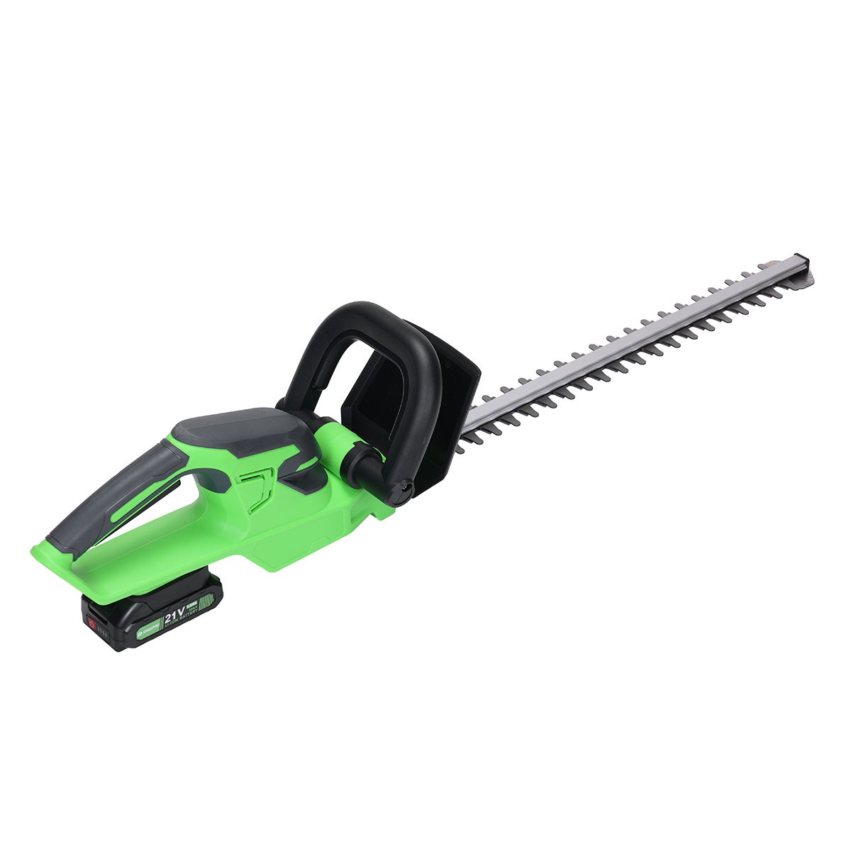 Tagliasiepi elettrico a batteria senza spazzole, 2 batterie, L. 51 cm - 6