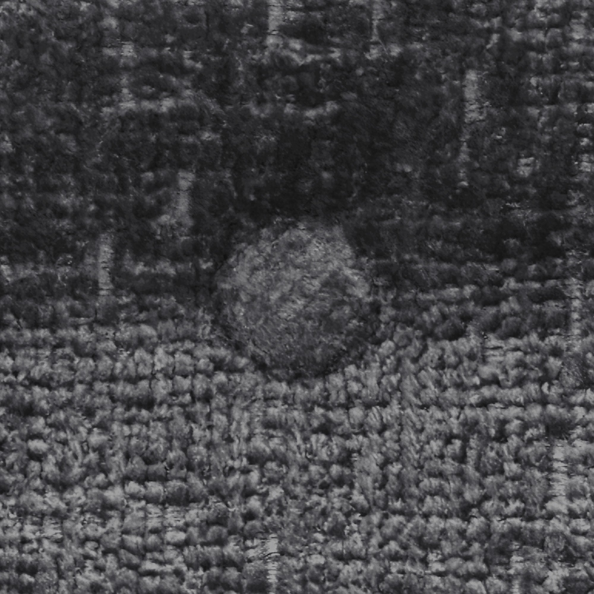 DHOME Testiera in lana ecologica premium finitura semplice con bottoni e gambe testiera imbottita per letto camera imbottita (Grigio Scuro, 90 cm) - 5