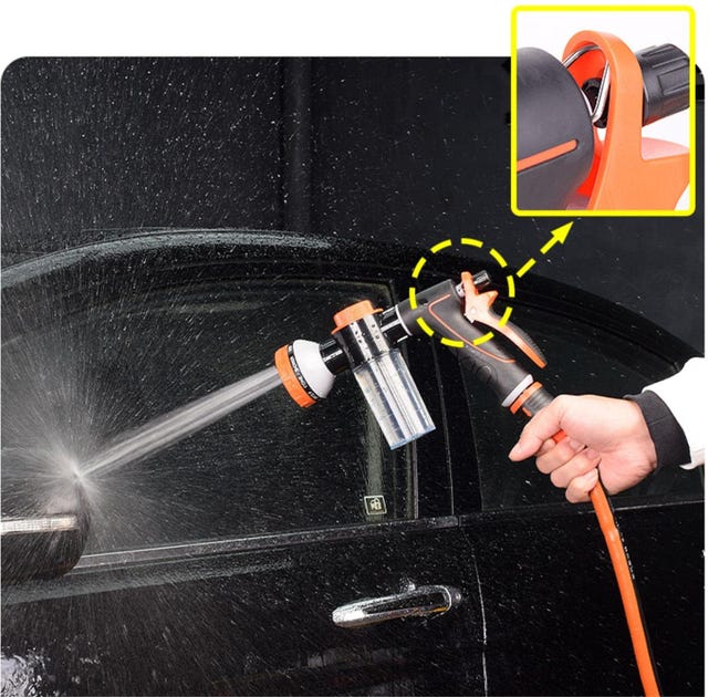 PEARL spruzzatore di schiuma per auto: Set di 2 generatori di schiuma universali, 3 inserti, 1 litro (spruzzatore di schiuma PEARL spruzzatore di schiuma per auto: Set di 2 generatori di schiuma universali, 3 inserti, 1 litro (spruzzatore di schiuma