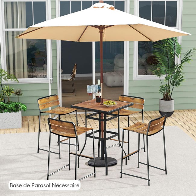 Tavolo Alto Tavoli E Sedie Da Esterno Per Bar Tavolo Da Bar Da 70