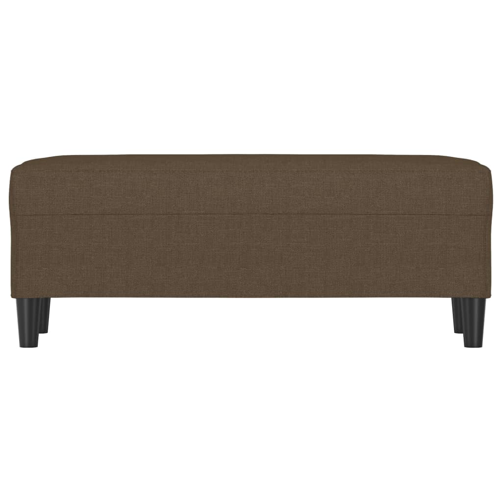 Banc Marron 100x35x41 cm Tissu vidaXL - 4