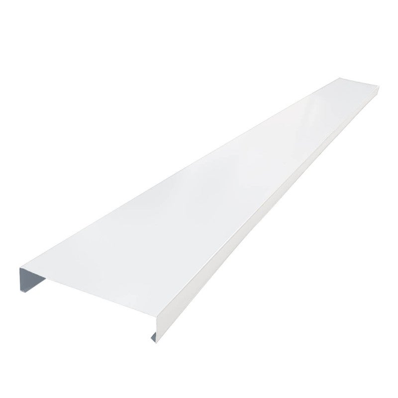 Couvertine aluminium ECO50 0.8 mm Blanc RAL 9010 - 3 mètres ALUHOME - 2