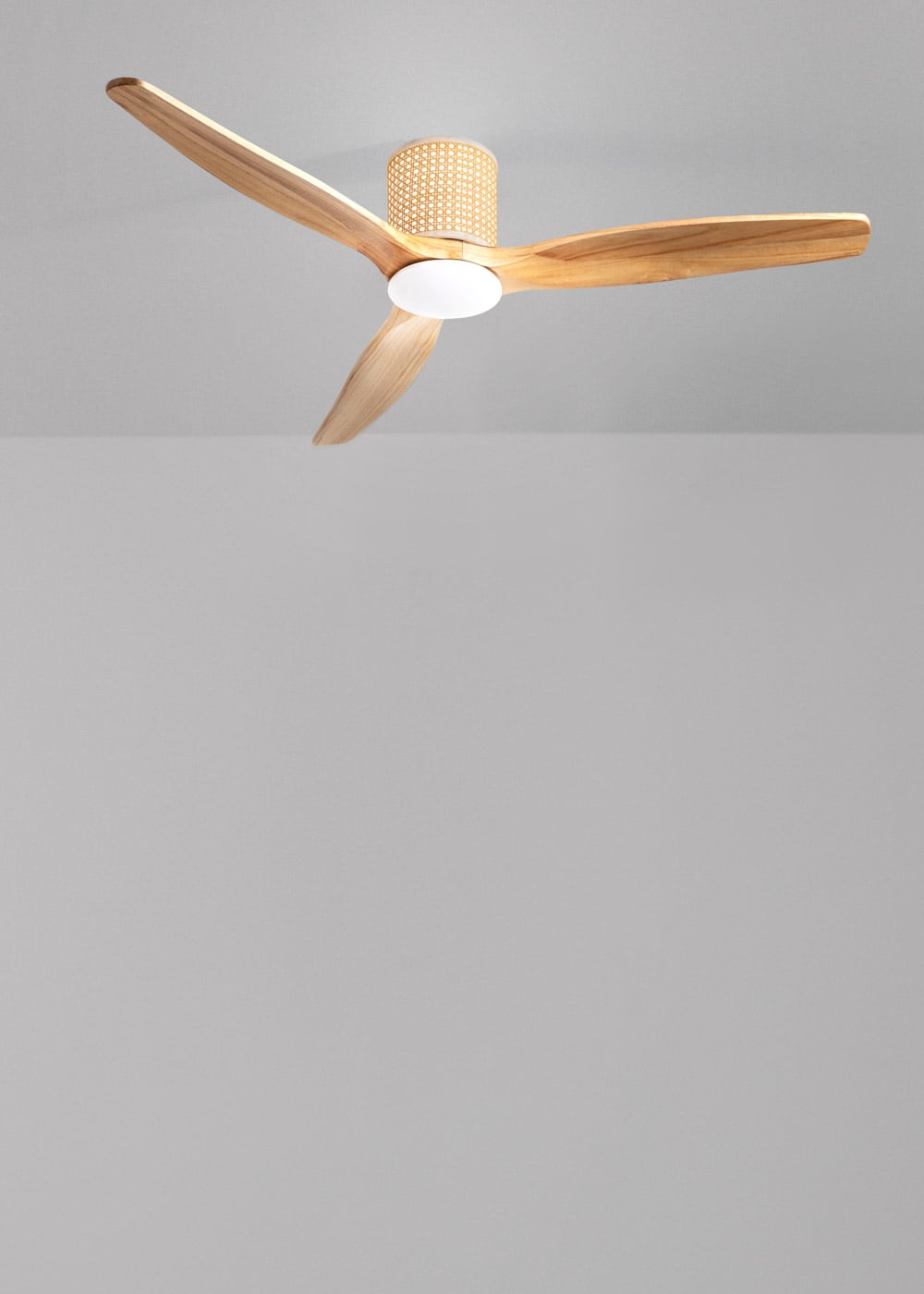 CREATE - WIND CALM CUSTOM RATTAN - Ventilador de techo 40W silencioso ...