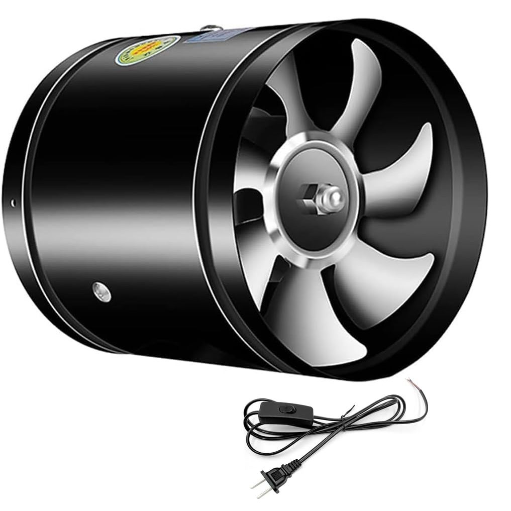 Ventilateur Extracteur Industriel Awenta – Connecté, 260mm – Flux D'air Métal – Neuf