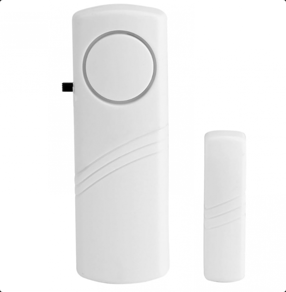 Tbest Capteur de fenêtre de porte Capteur magnétique sans fil de fenêtre de porte 125dB système Tbest Capteur de fenêtre de porte Capteur magnétique sans fil de fenêtre de porte 125dB système