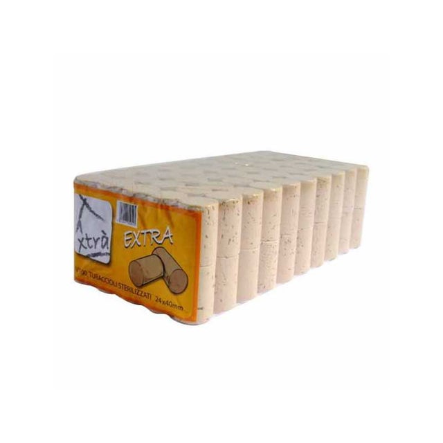Tappi Sughero Conici 50 Pz Diam. 20x40 Mm Per Bottiglie Vino Enologia Cantina P94804 Tappi Sughero Conici 50 Pz Diam. 20x40 Mm Per Bottiglie Vino Enologia Cantina P94804