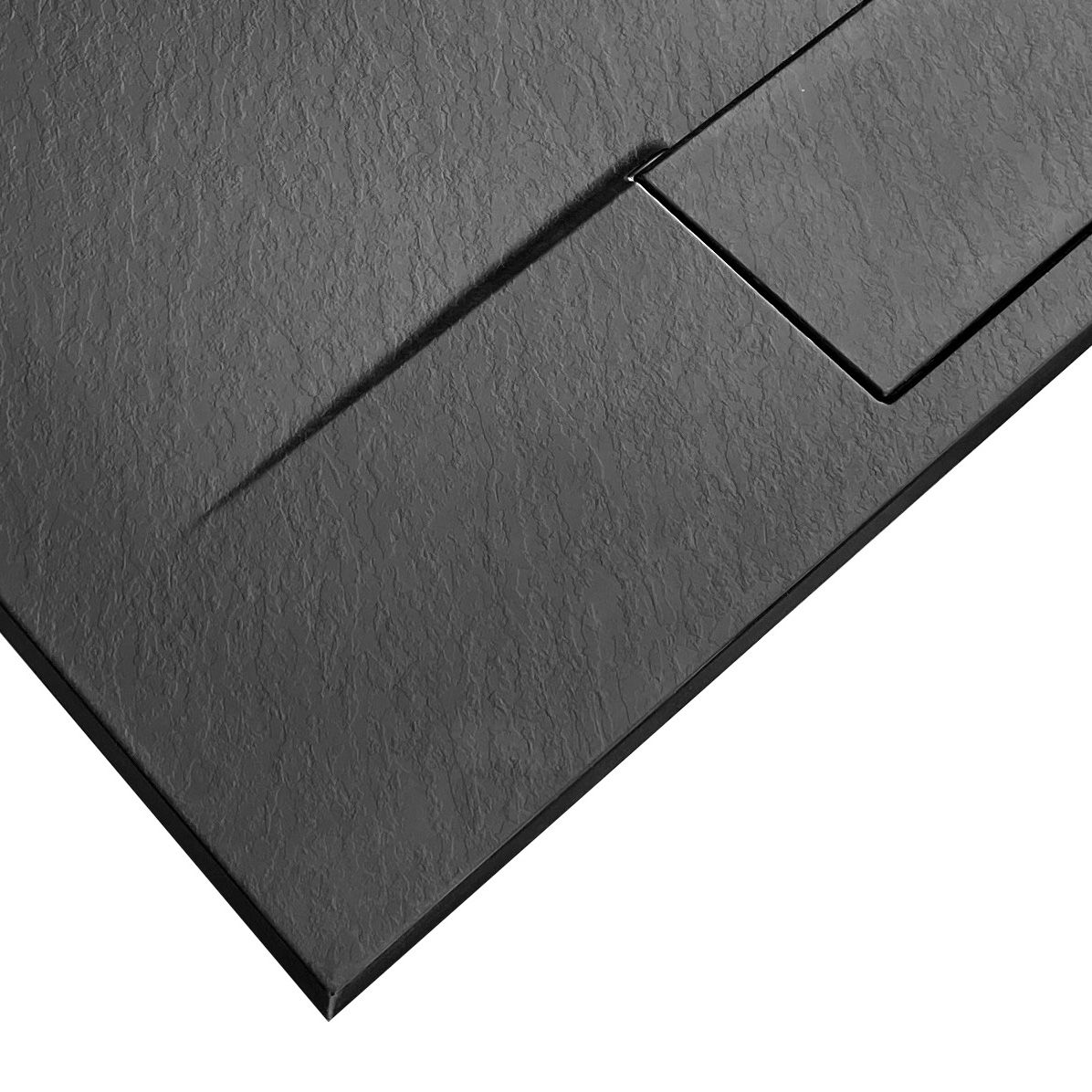 Brodzik Do Kabiny Prysznicowej Rea Bazalt Czarny 120 X 80 - 6