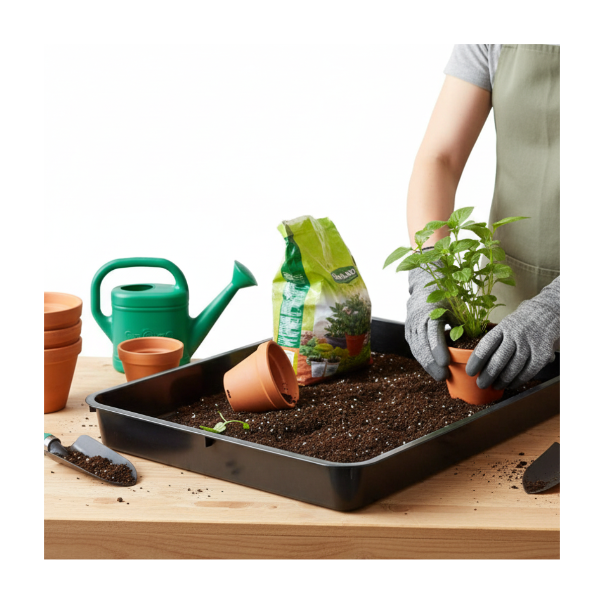 Plateau PVC 60 x 60 x 7cm - GARLAND - 5