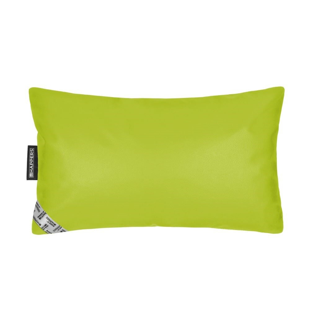 Coussin Similicuir Indoor Vert Happers 50x30 - 2